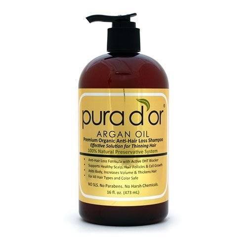 Pura d39;or Premium Hair Loss Shampoo  Best Hair Loss Shampoos