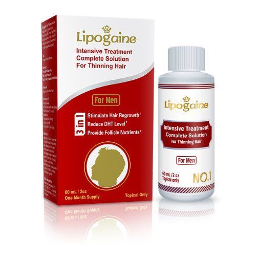 Lipogaine Complete Hair Loss Solution - Best Beta Sitosterol Products