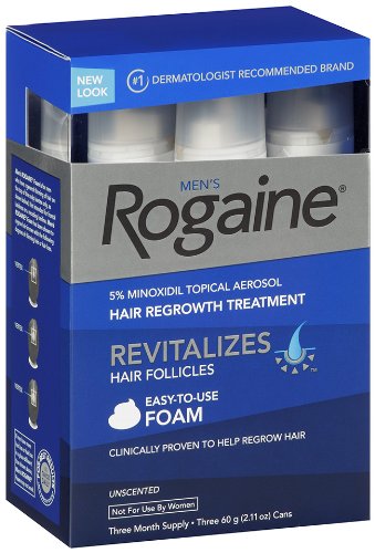 Reviews of the Best Minoxidil Products | Rogaine Foam