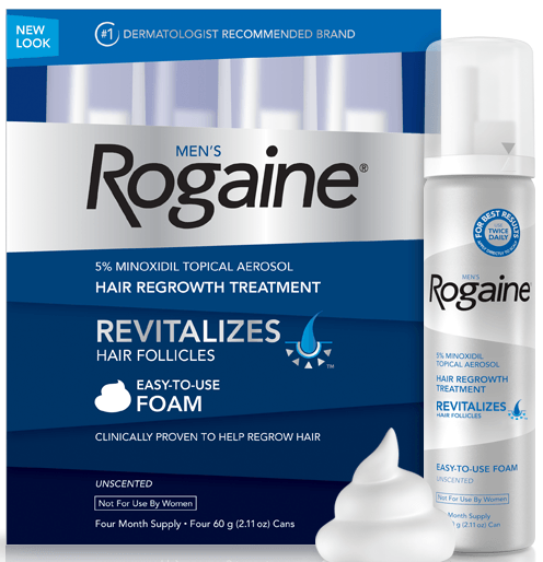 Men's Rogaine Foam an alternative to propecia