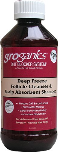 Groganics Deep Freeze Shampoo - Natural DHT Blockers