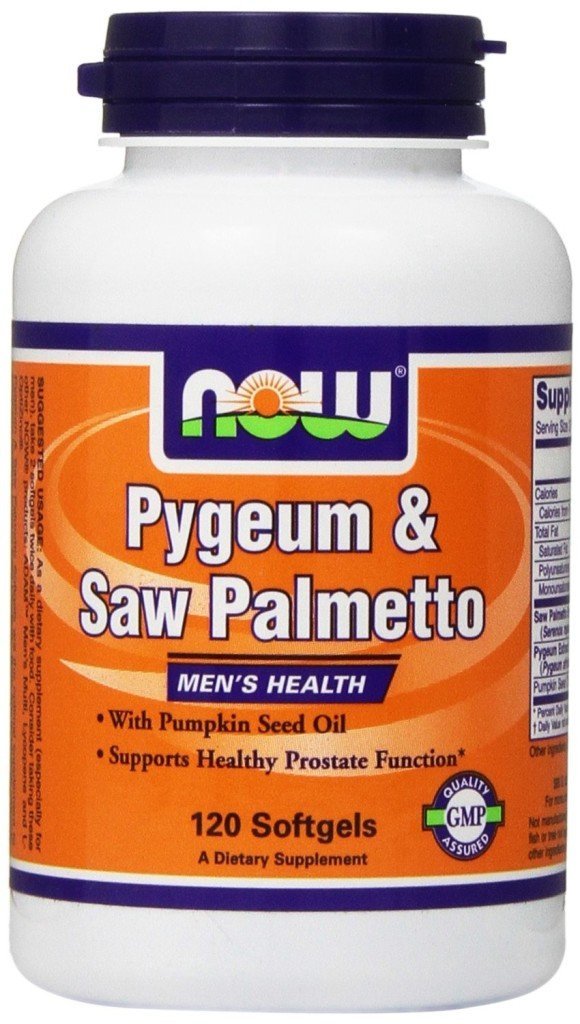 NOW Foods Pygeum, Saw Palmetto, and Pumpkin Seed Oil