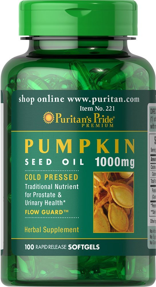 Puritan's Pride Pumpkin Seed Oil