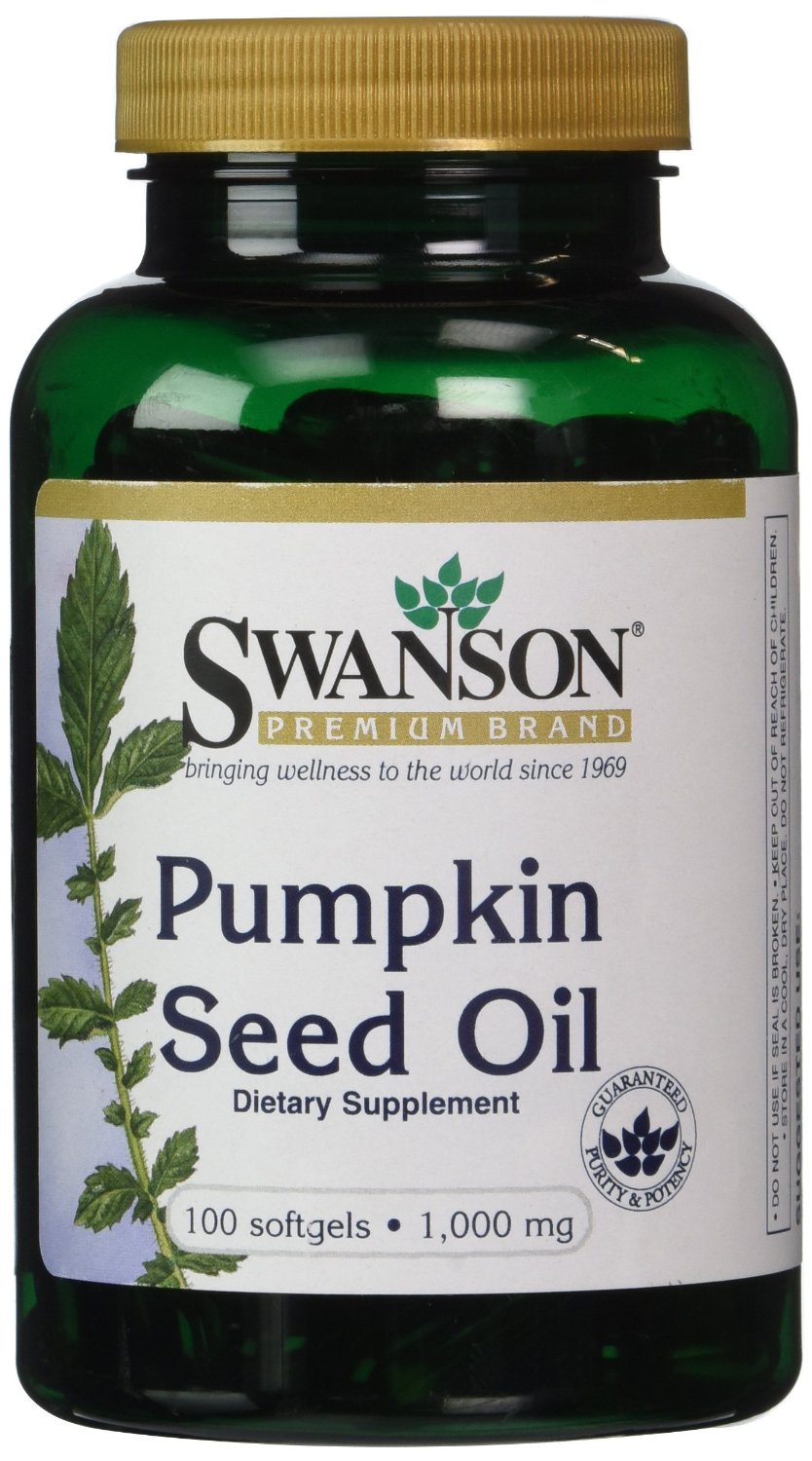 Swanson Premium Brand Pumpkin Seed Oil Hold the Hairline