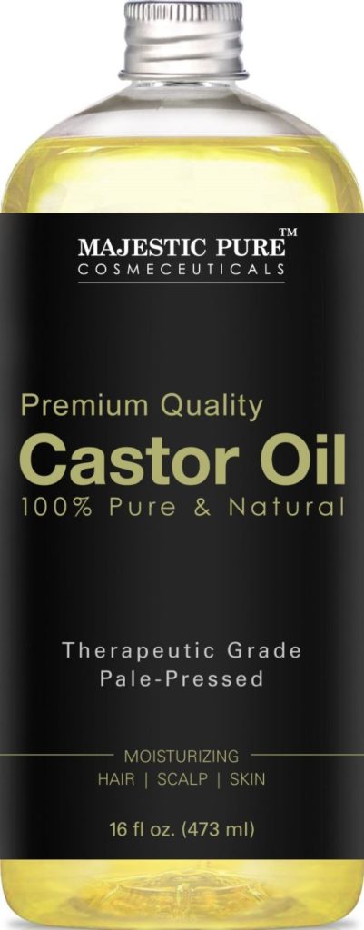 Majestic Pure Castor Oil, Hair Wonder Oil with Numerous Skin Benefits