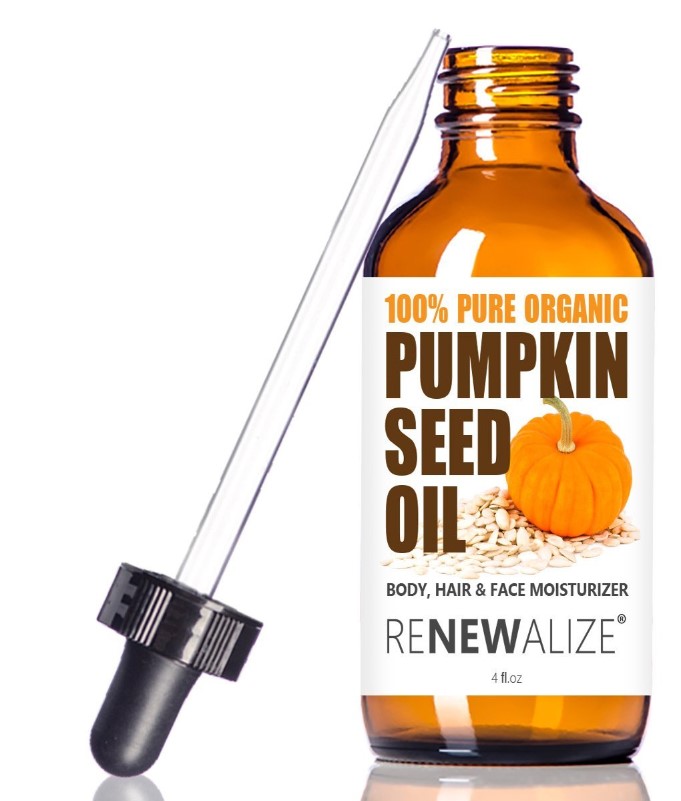 100% pure organic pumpkin seed oil