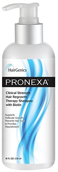 HairGenius pronexa clinical strength hair loss shampoo
