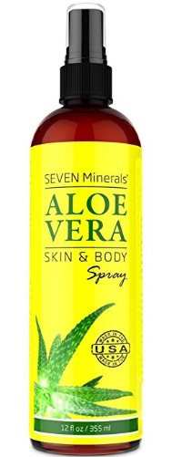Seven minerals skin and body spray