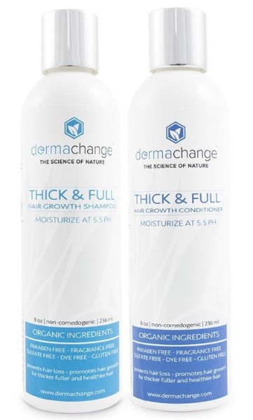 dermachange thick and full shampoo and conditioner