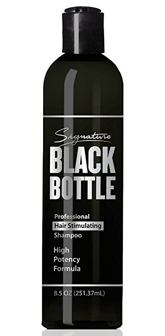 signature black bottle hair stimulating shampoo