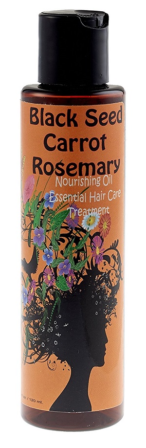 sweet sunnah Black Seed Rosemary and Carrot Nourishing Hair Oil
