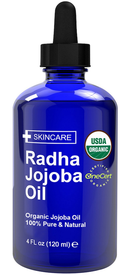 Radha Beauty Organic Jojoba Oil for Hair & Face
