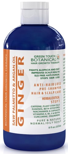 Organic Anti Hair Loss Scalp Stimulating Treatment Ginger