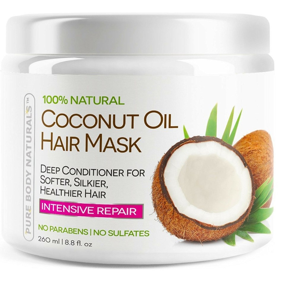 Pure Body Naturals Coconut Oil Hair Mask