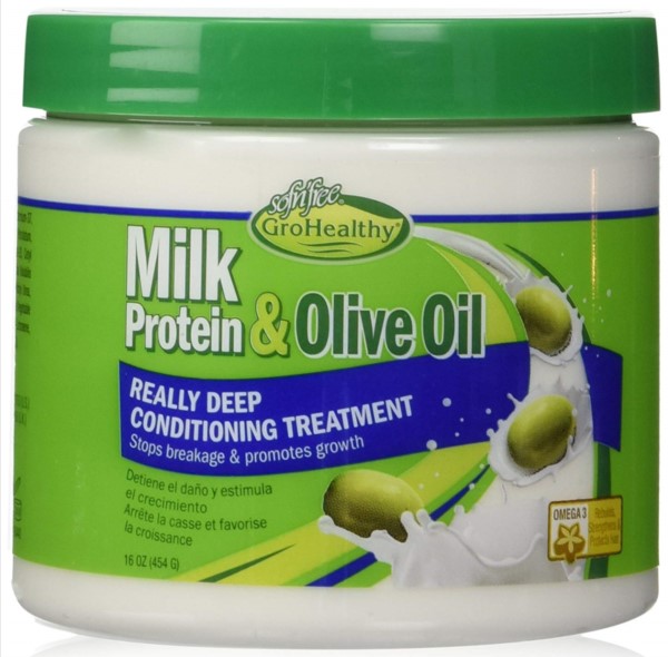 Sofn' Free Milk Protein & Olive Oil Deep Conditioning Treatment