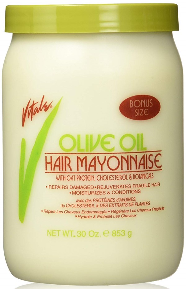 olive oil hair mayonnaise