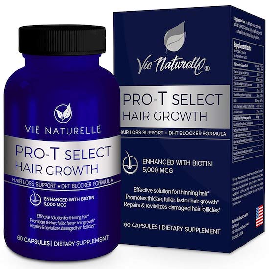 Vie Naturelle Hair Loss Vitamins Supplement for Fast Hair Growth