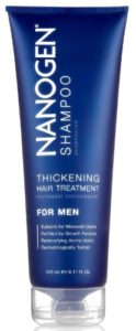 nanogen thickening hair treatment shampoo for men