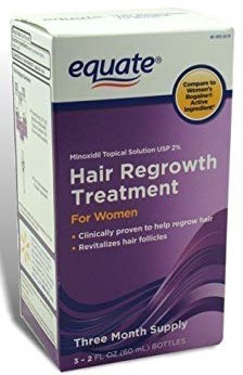 Equate Hair Regrowth Treatment for Women with Minoxidil 2%