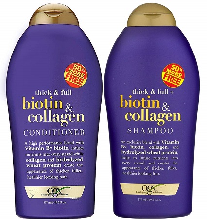 OGX (Thick & Full) Biotin & Collagen Shampoo + Conditioner